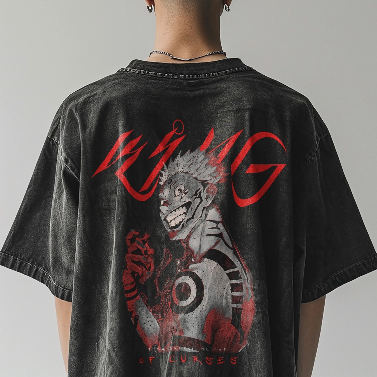 Sukuna Vintage T-Shirt | Jujutsu Kaisen