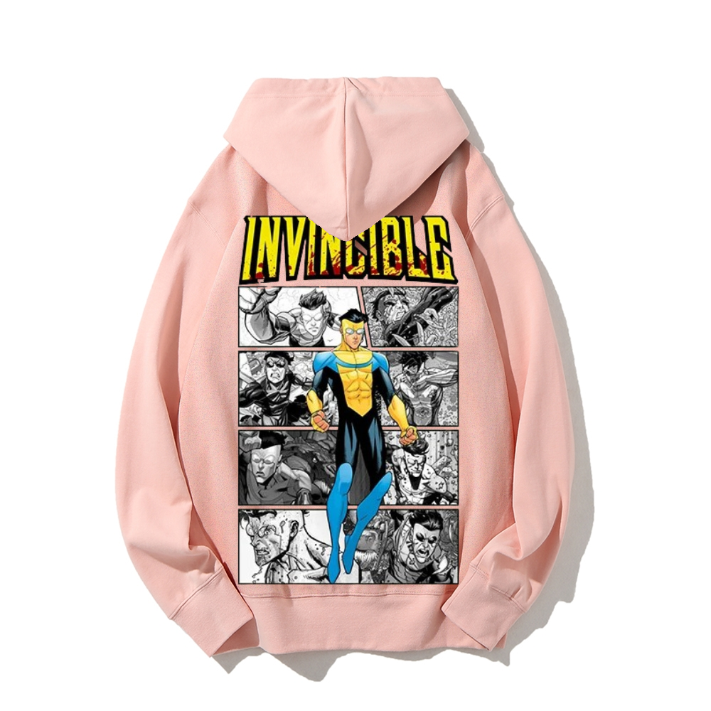 Invincible Cotton Unisex Graphic Stylish Hooded