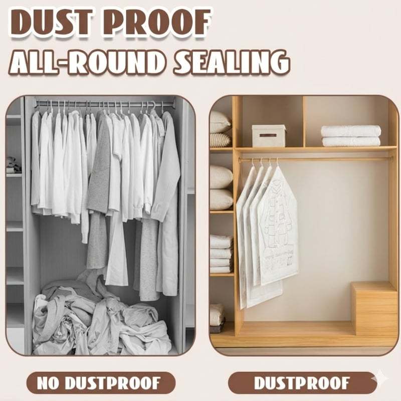 ⏳LAST DAY SALE 49% OFF!!🔥Hanging Vacuum Storage Bags