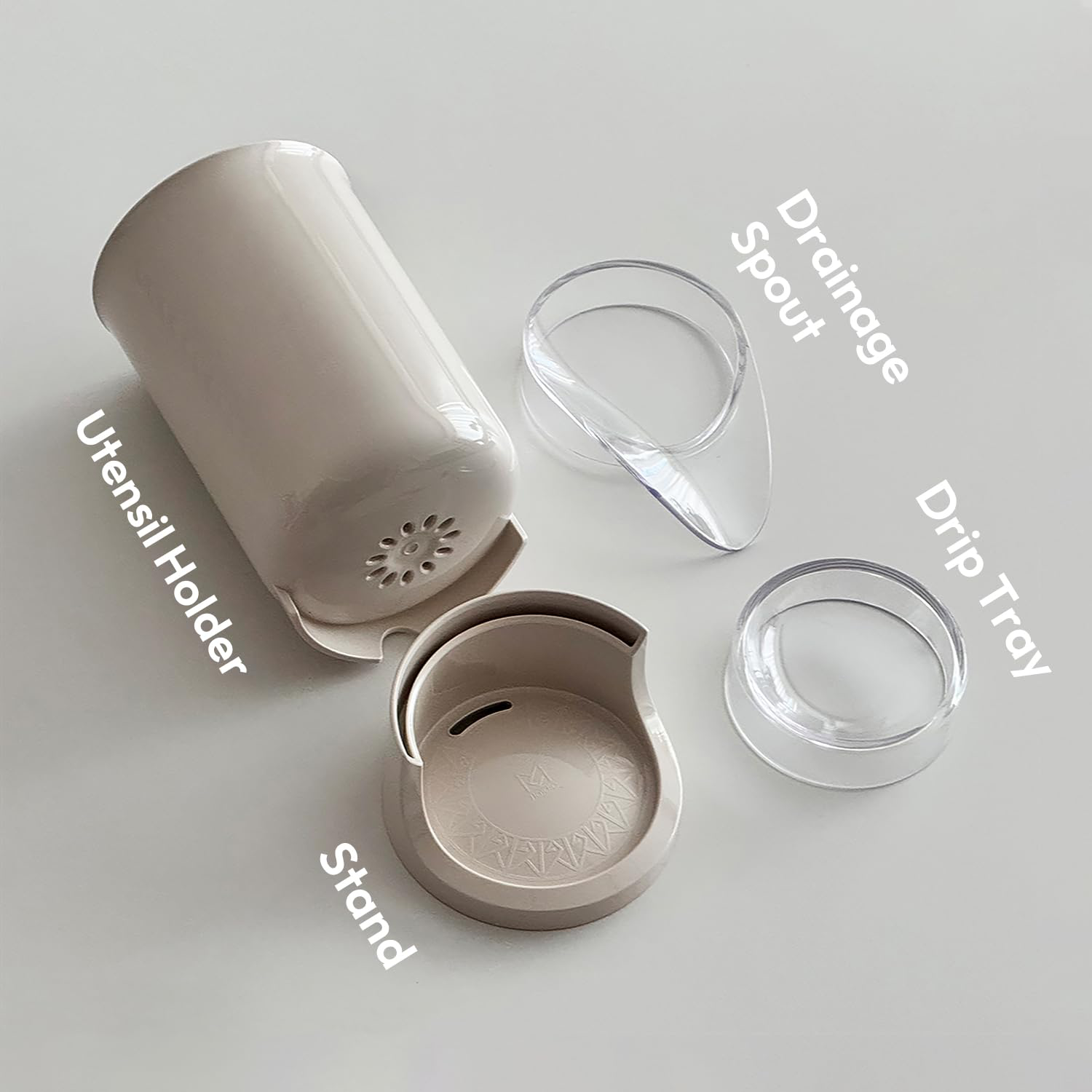 Utensil Drying Holder for Kitchen Counter