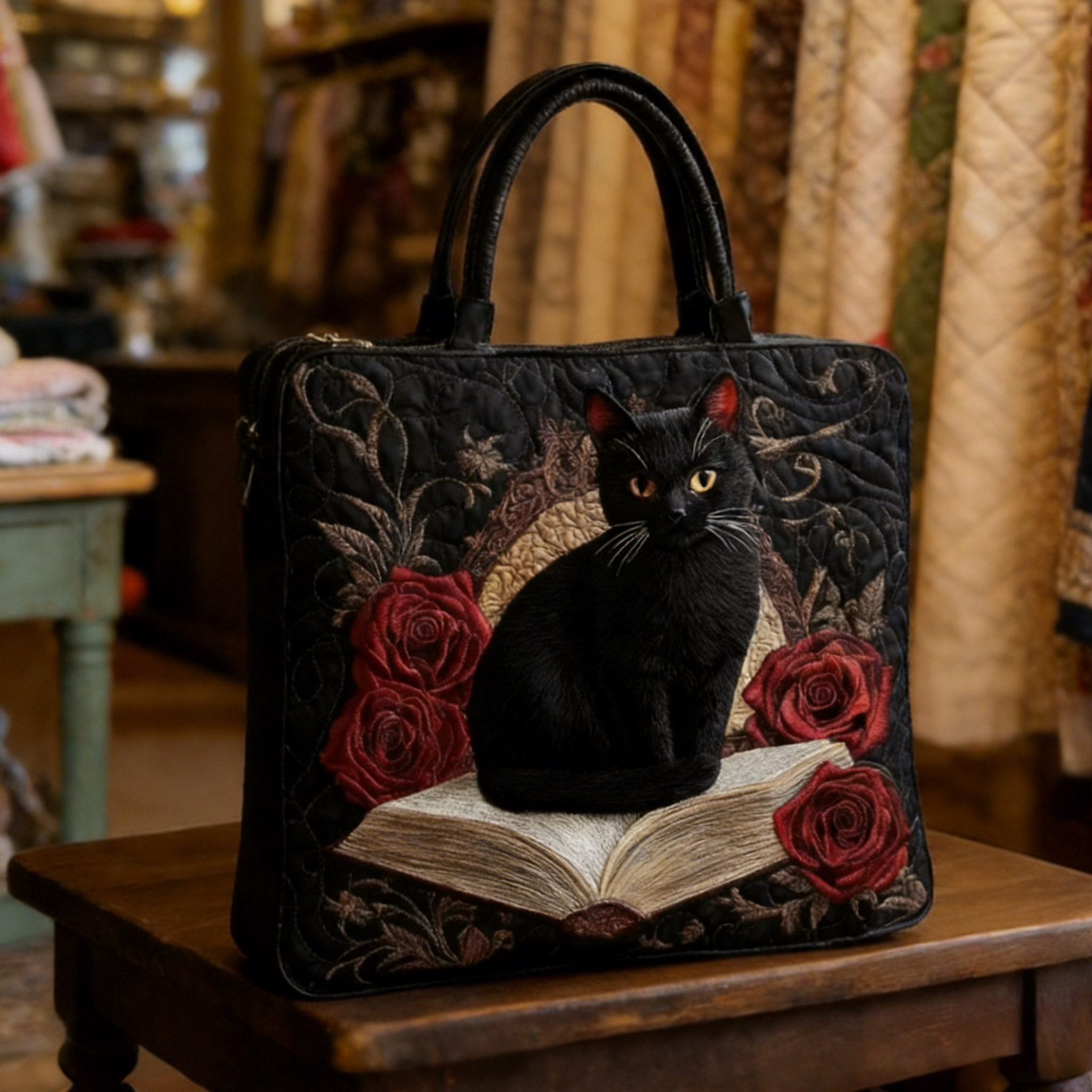 Dark Paw Handmade Tote Bag