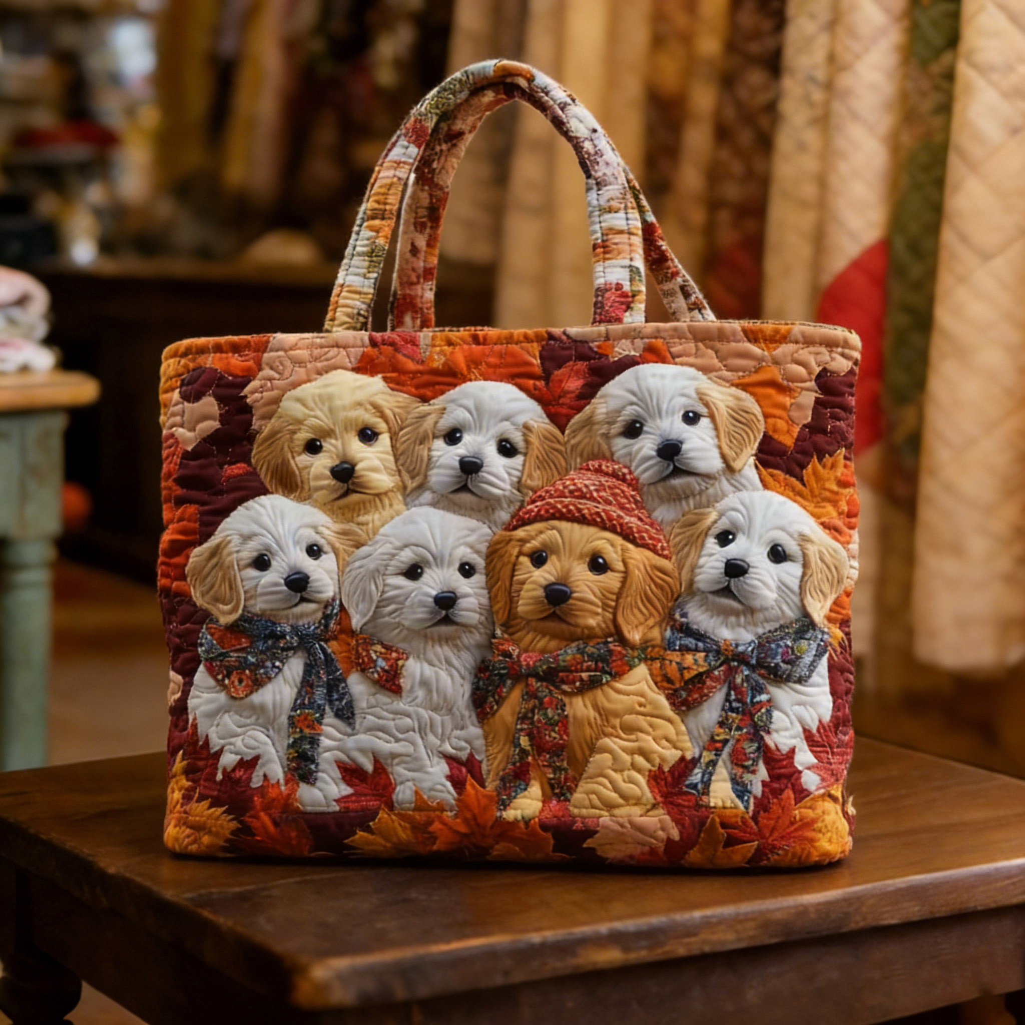 Morning Smile Handmade Tote Bag