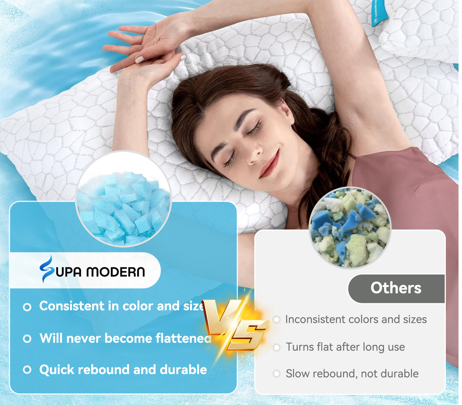 Cooling Bed Pillows（Standard size）