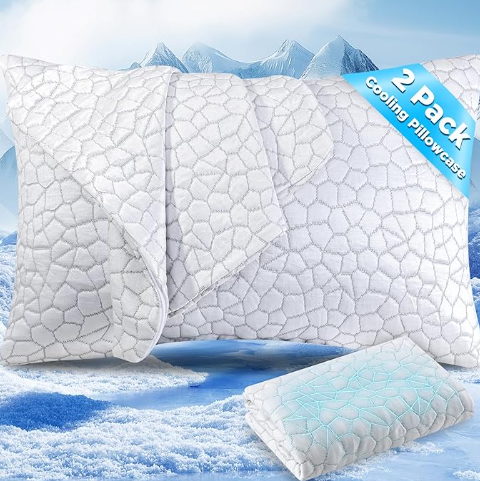 Queen Size Cooling Fiber Pillowcase
