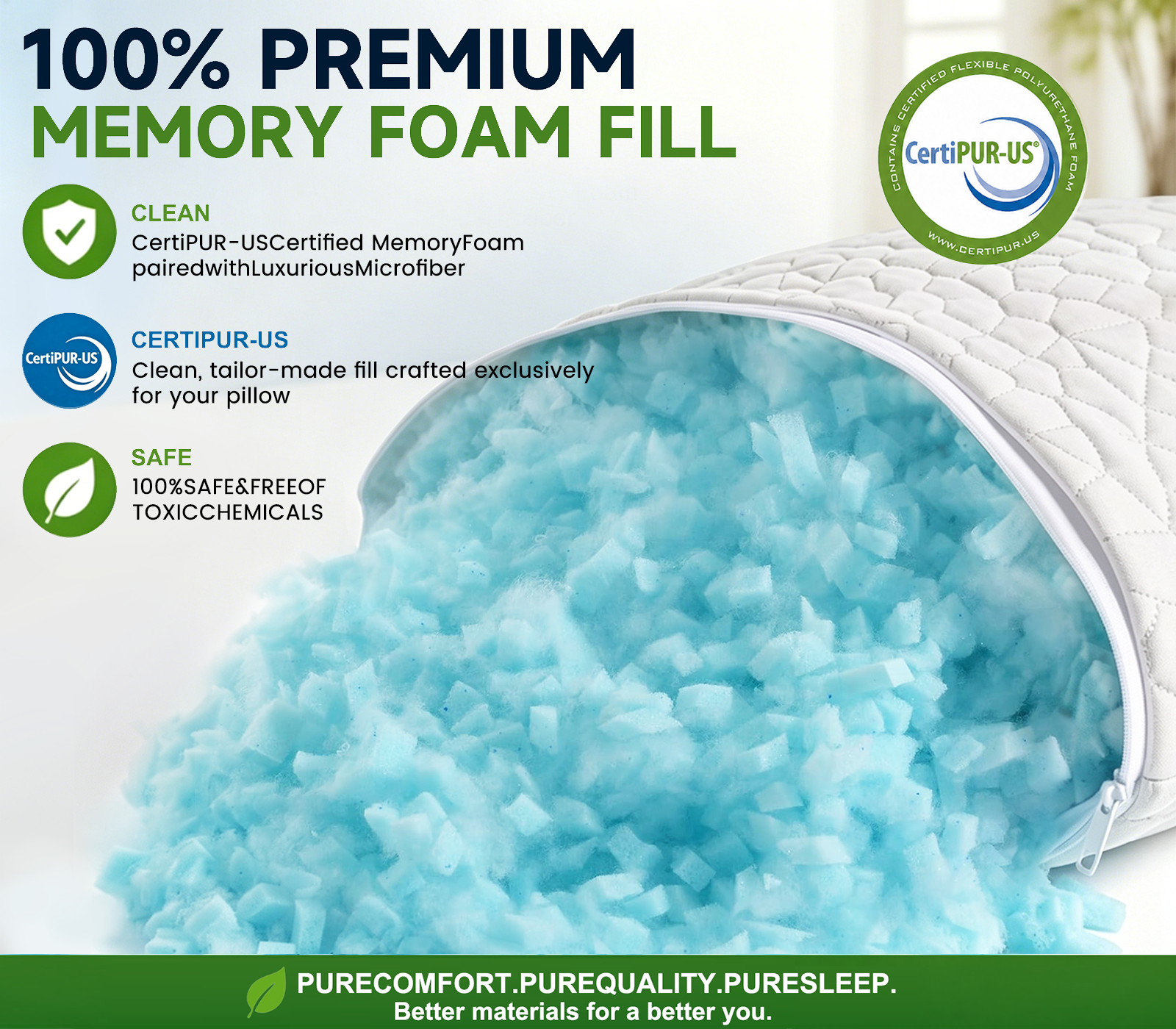 Cooling Bed Pillows（Standard size）