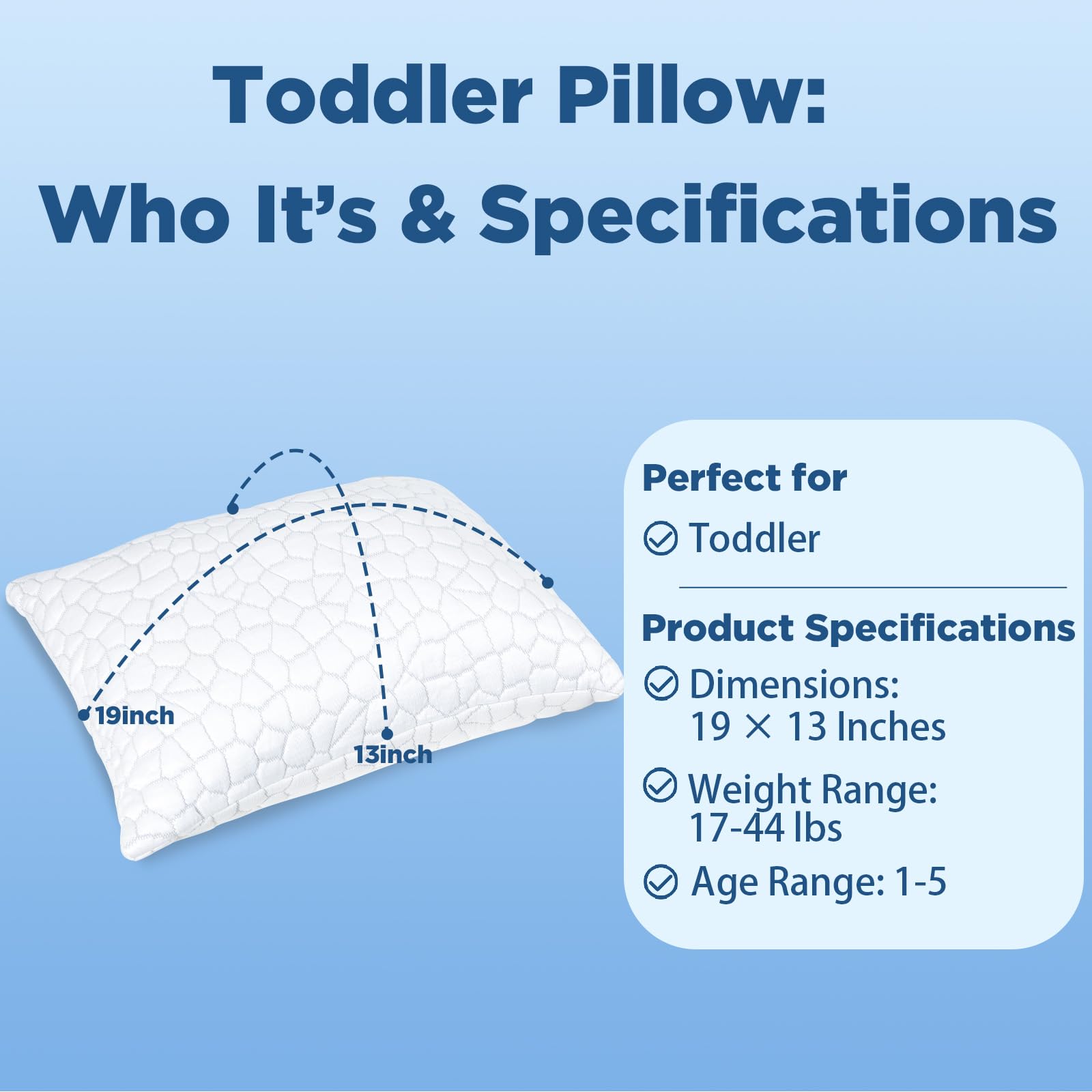 cooling pillow（Toddler 1 Count）