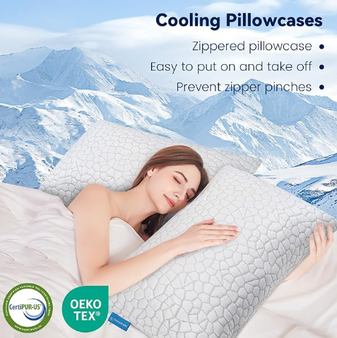 Queen Size Cooling Fiber Pillowcase