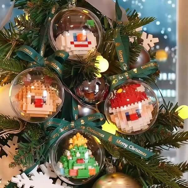 🎁Limited Time 49% OFF-🎄Santa Claus Design Building Blocks Toy