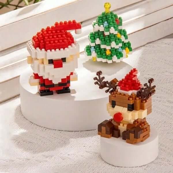 🎁Limited Time 49% OFF-🎄Santa Claus Design Building Blocks Toy