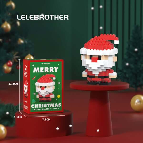 🎁Limited Time 49% OFF-🎄Santa Claus Design Building Blocks Toy