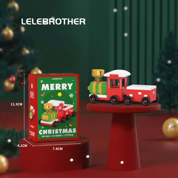 🎁Limited Time 49% OFF-🎄Santa Claus Design Building Blocks Toy