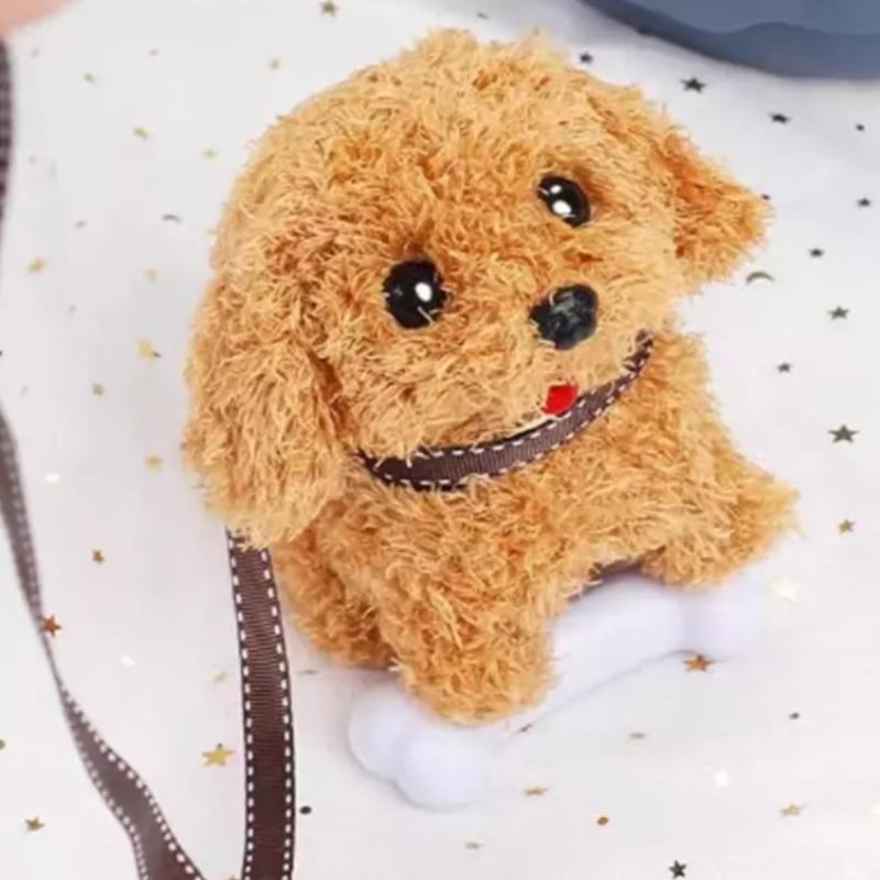 🔥ONLY TODAY 49% OFF🔥Electric Pet Plush Dog Walking and Barking Toy for Kids