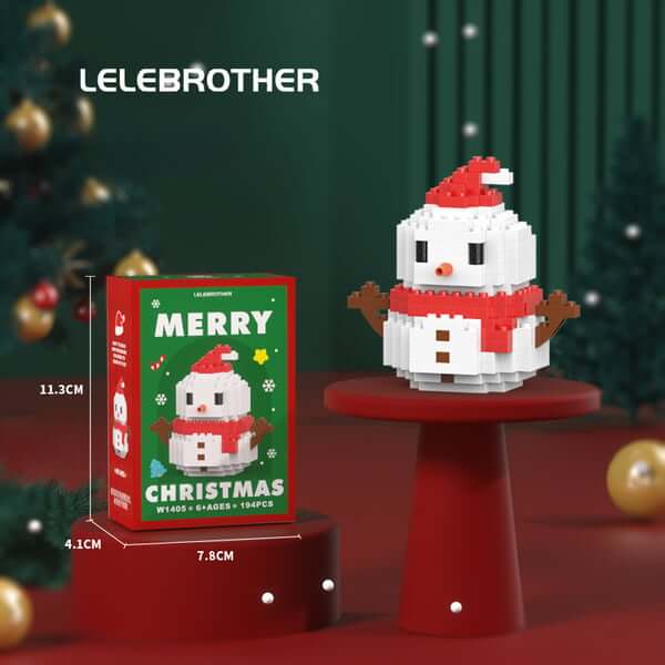 🎁Limited Time 49% OFF-🎄Santa Claus Design Building Blocks Toy