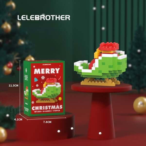 🎁Limited Time 49% OFF-🎄Santa Claus Design Building Blocks Toy