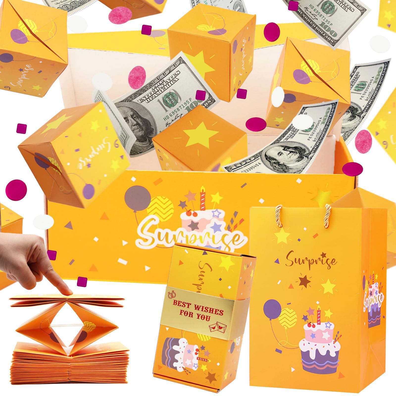 🎉Folding Bouncing Surprise Gift Box