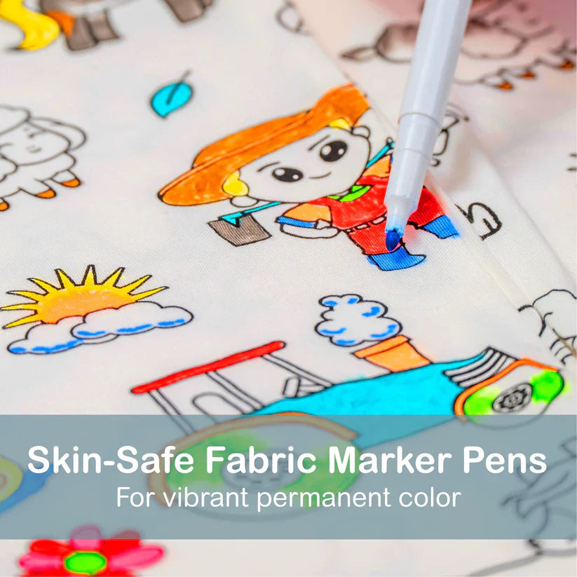 🖌️🎨Kids Coloring Pajamas Set