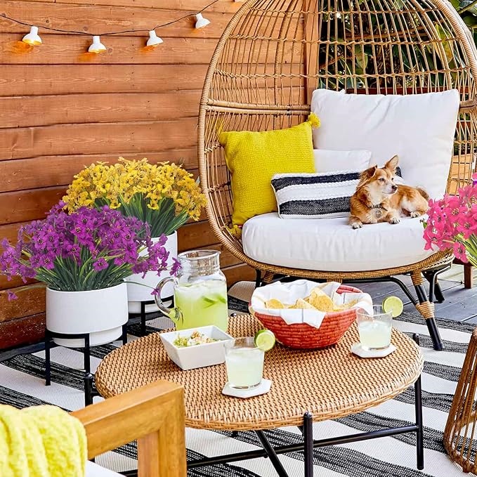 🔥2025 Newest UV Resistant Colorful Artificial Flower💐