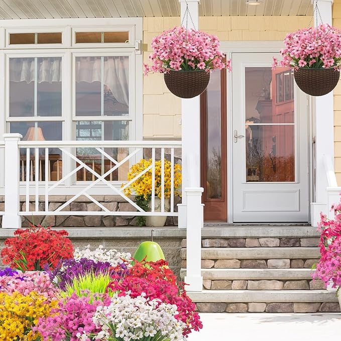 🔥2025 Newest UV Resistant Colorful Artificial Flower💐