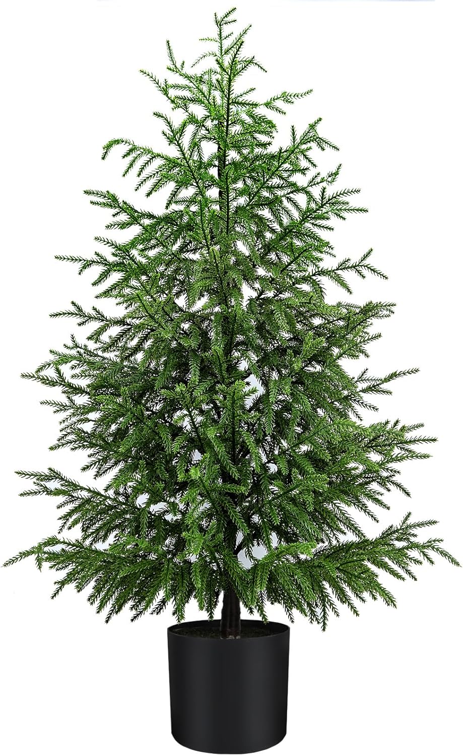 🔥 Real Touch Norfolk Pine Topiary – Perfect Holiday Tree 🎄 Only $12.98 🎁