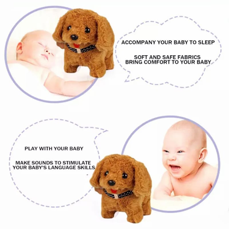 🔥ONLY TODAY 49% OFF🔥Electric Pet Plush Dog Walking and Barking Toy for Kids