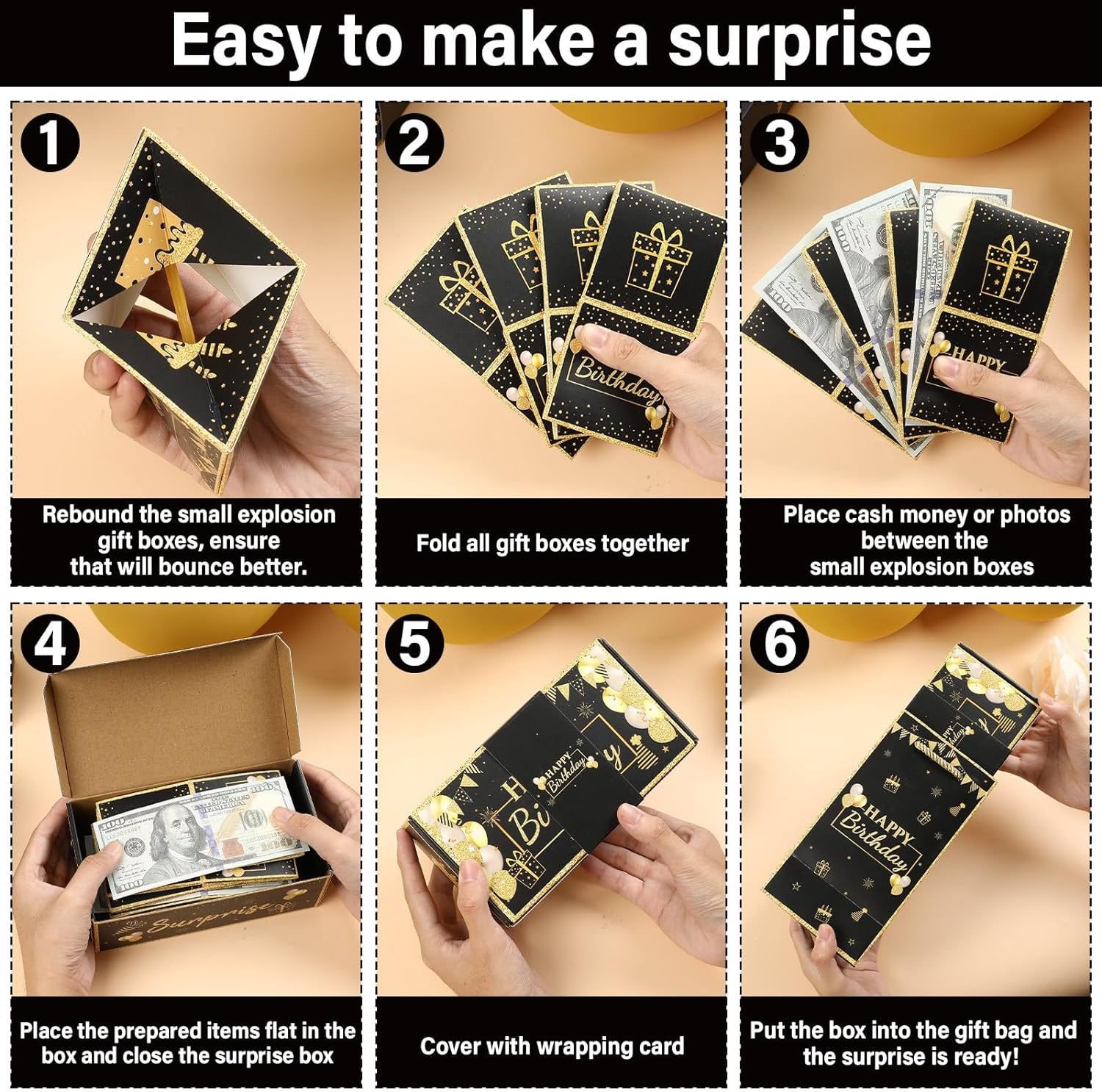 🎉Folding Bouncing Surprise Gift Box