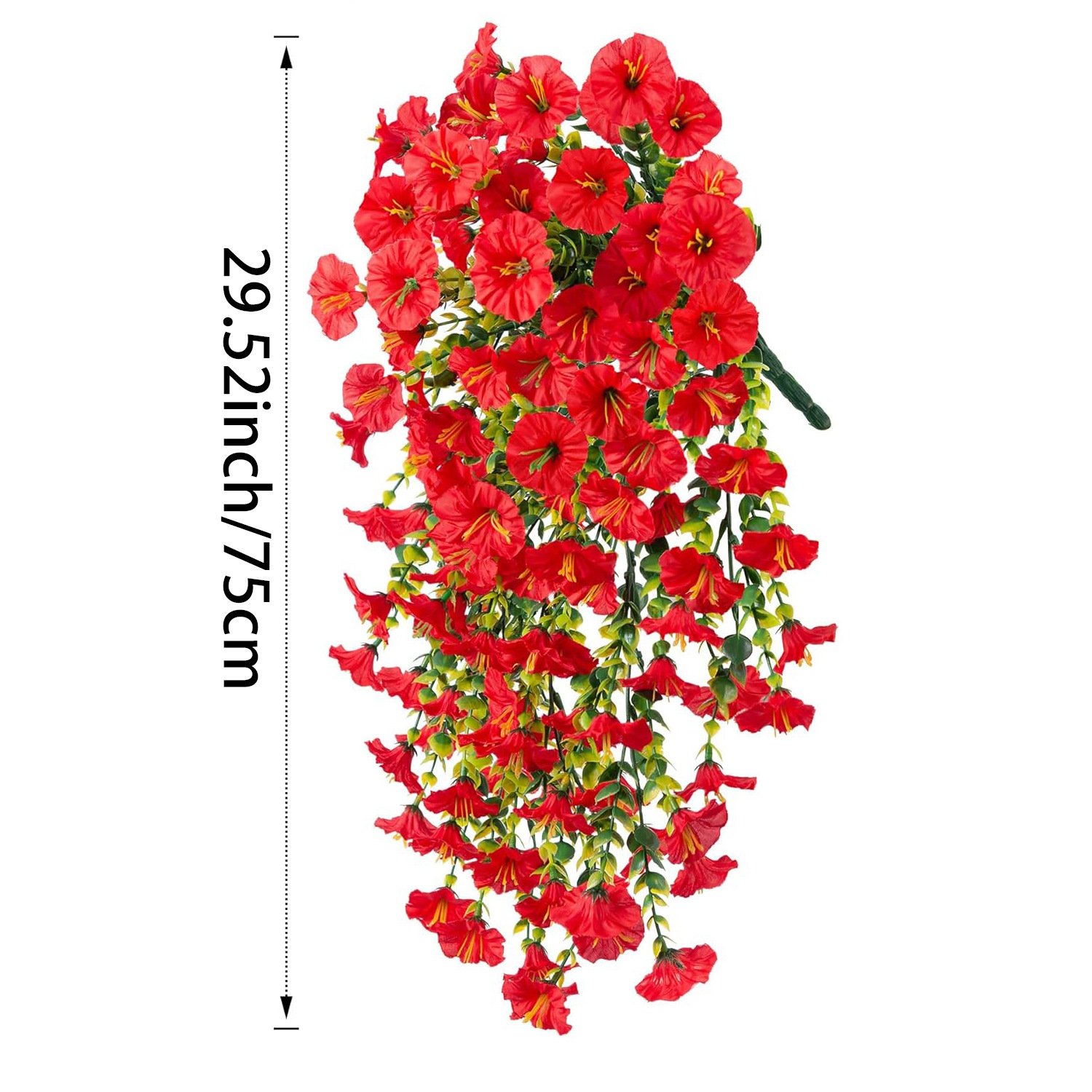 💐 2025 Spring Hot Sale ✨ UV Simulation Artificial Hanging Morning Glory 🌺