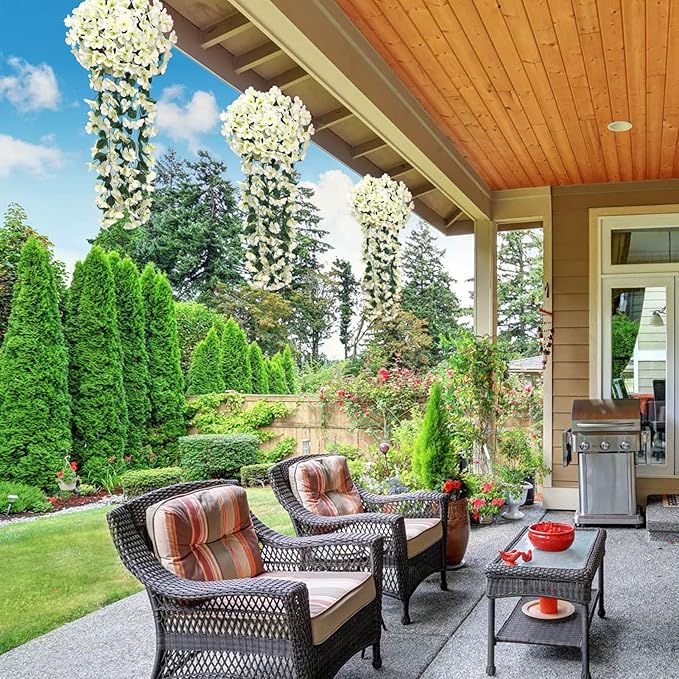 Last Day 75% OFF – 🌷Vivid Artificial Hanging Orchid Bunch🌸