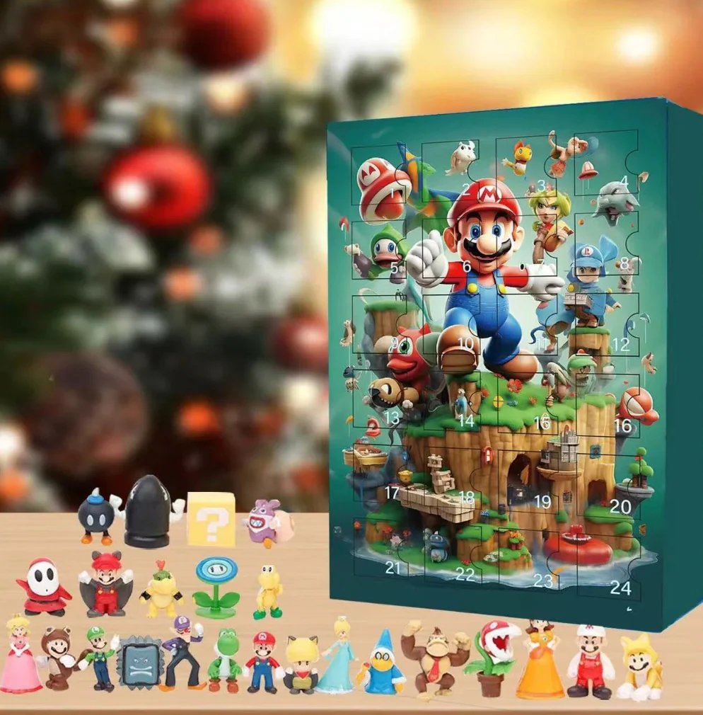 2025 Halloween Mario Advent Calendar - Includes 24 Gifts(3D)