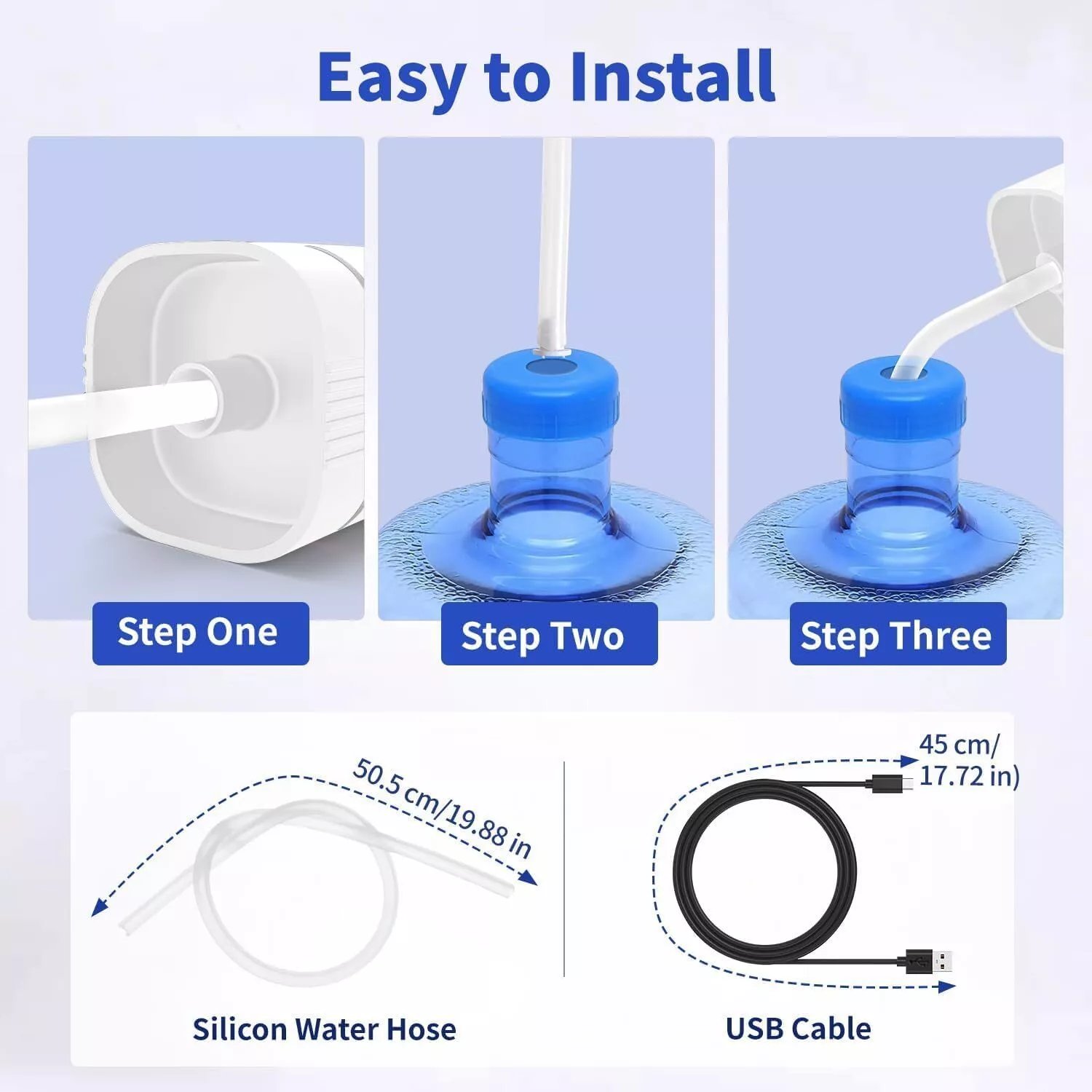 (🔥Last Day Promotion - 49% OFF)🔥🔥 & Multi-functional Automatic Water Dispenser Pump!