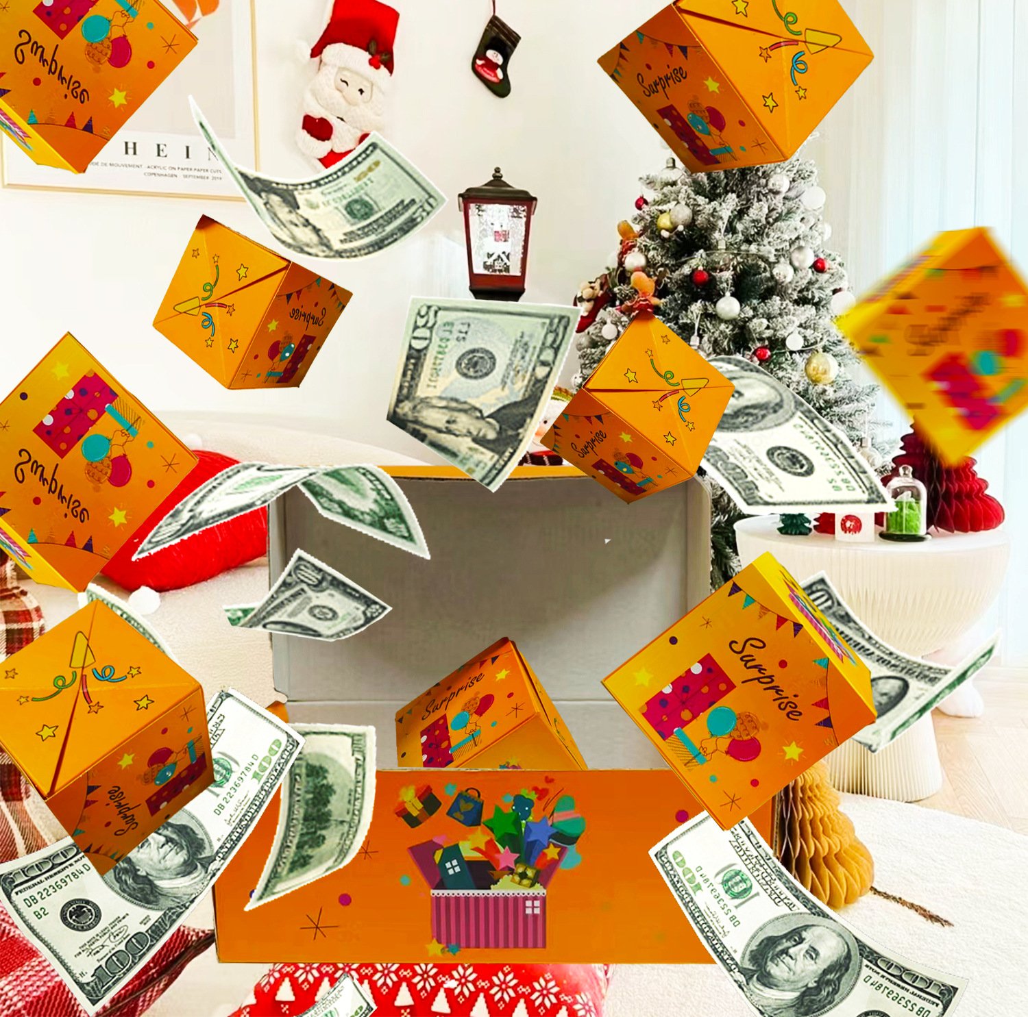 🎉Folding Bouncing Surprise Gift Box