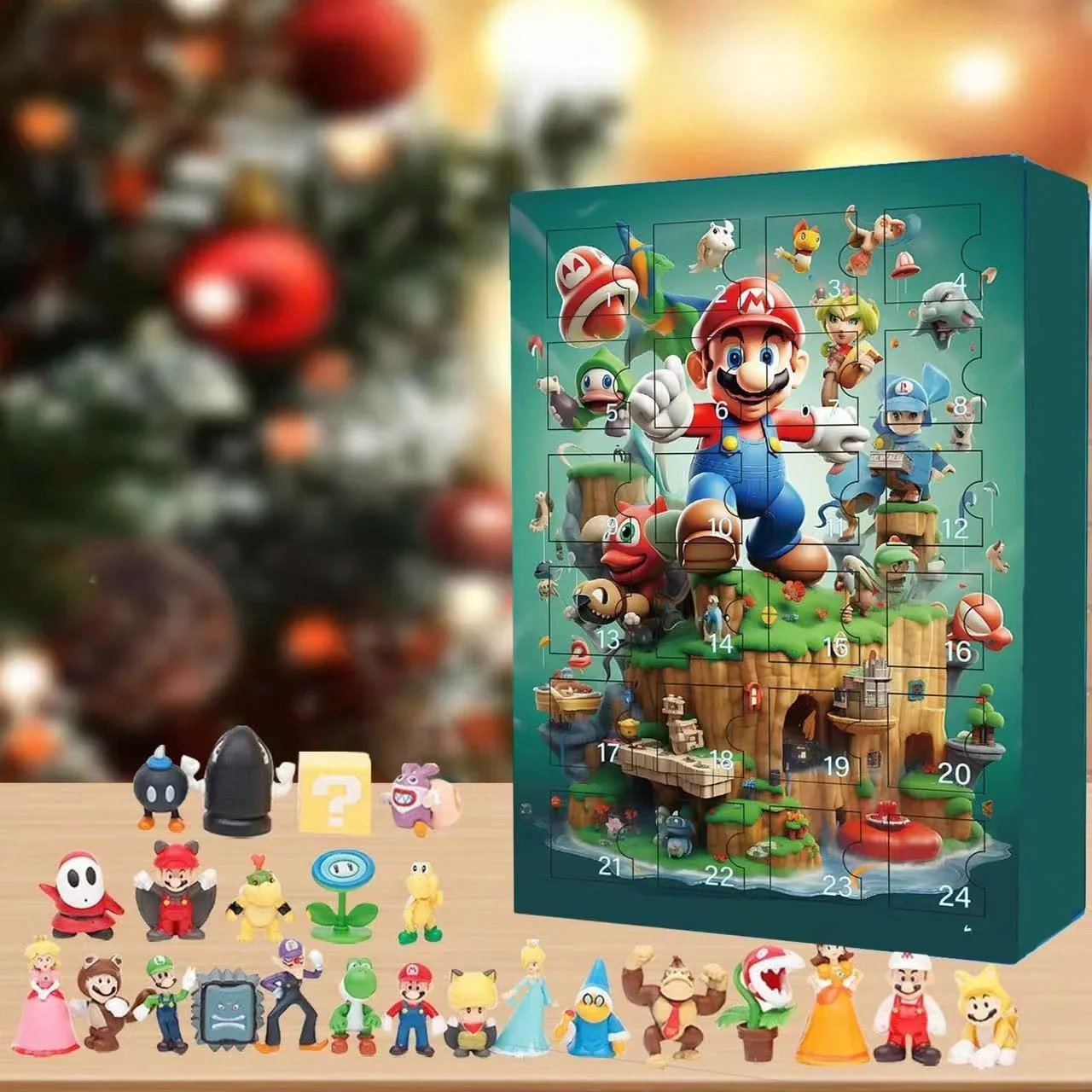 2025 Halloween Mario Advent Calendar - Includes 24 Gifts(3D)