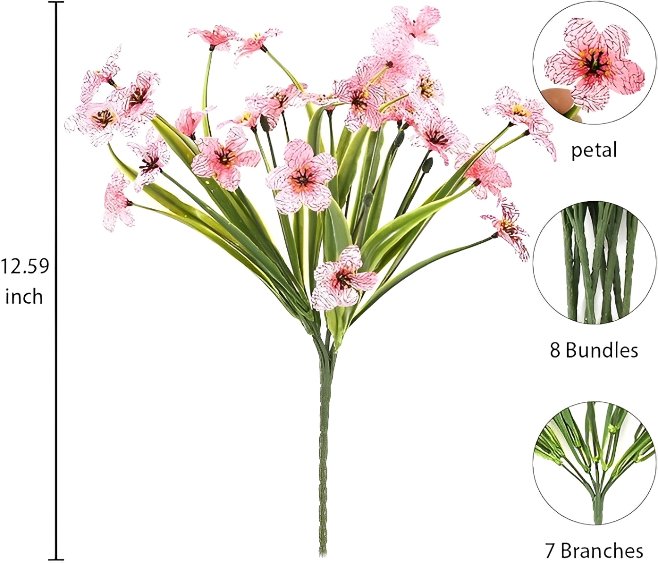 🔥2025 Newest UV Resistant Colorful Artificial Flower💐— Just $6.98 🎁 SAVE 75%!