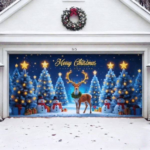 Winter Wonderland | Christmas Garage Door Cover