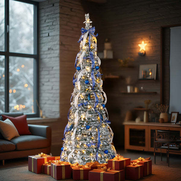 Folding Christmas Tree Blue Spruce Edition