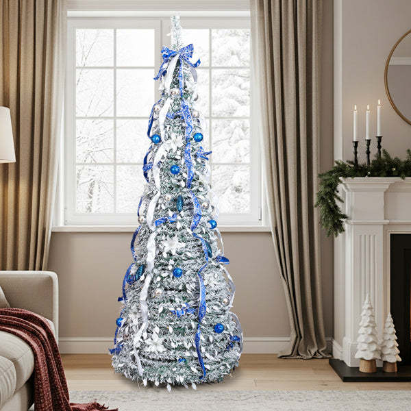 Folding Christmas Tree Blue Spruce Edition