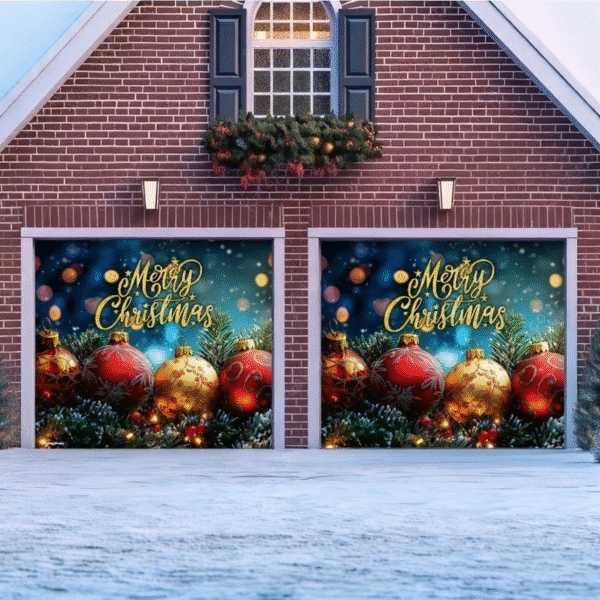 Merry Christmas | Christmas Garage Door Cover
