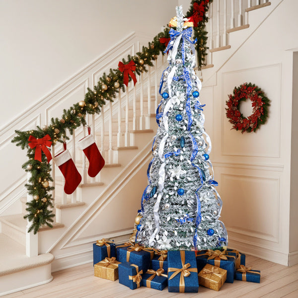 Folding Christmas Tree Blue Spruce Edition