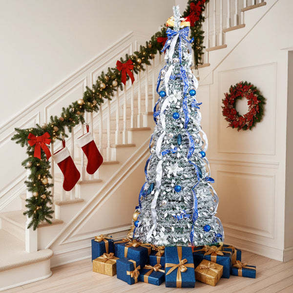 Folding Christmas Tree Blue Spruce Edition