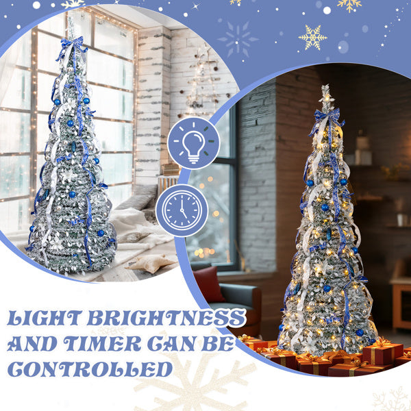 Folding Christmas Tree Blue Spruce Edition