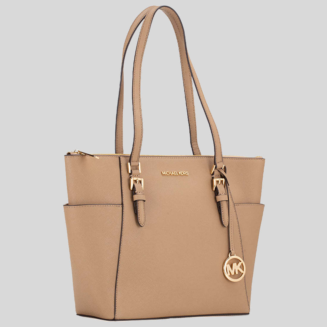 MthtICHAEL KORS Charlotte Tote Camel 35T0GCFT7L