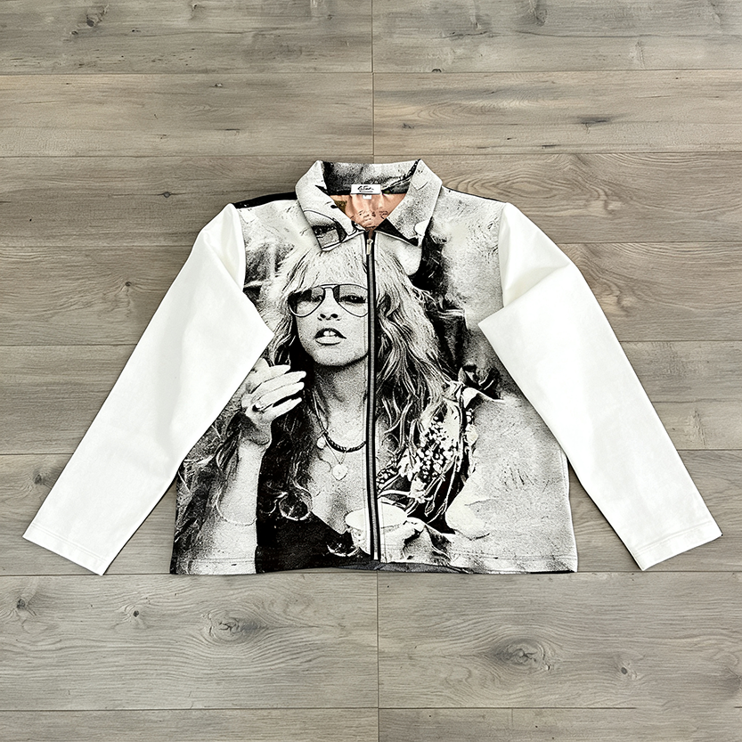 Printed tapestry jacket