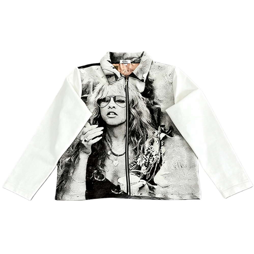 Printed tapestry jacket