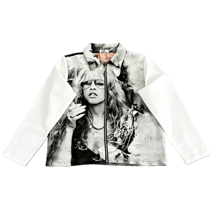 Printed tapestry jacket