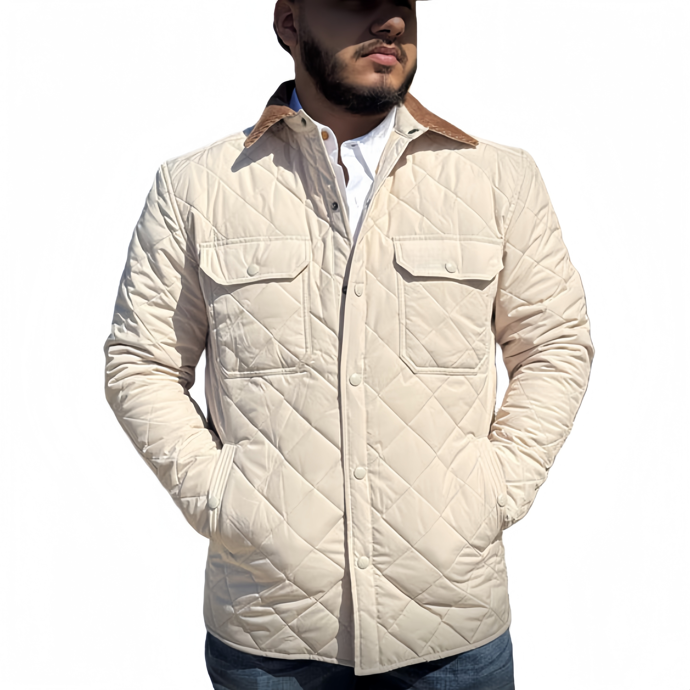 THEODORO MEN’S KHAKI JACKET