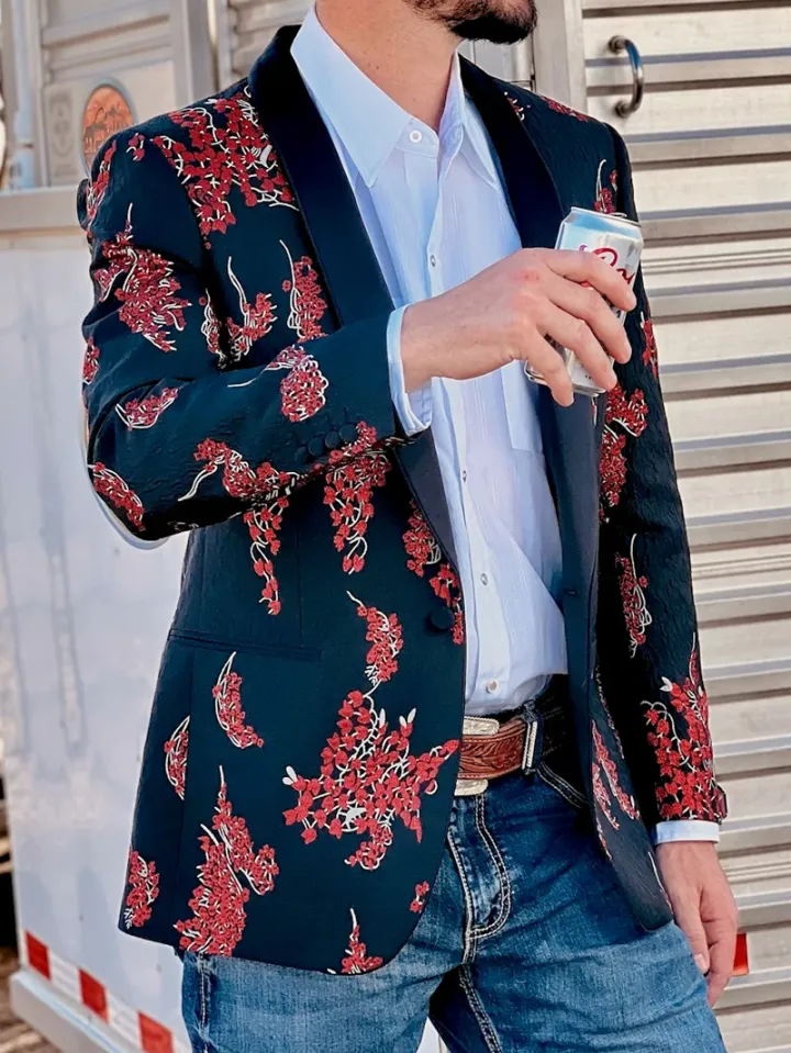 Men's Cherry Blossom Sport Coat