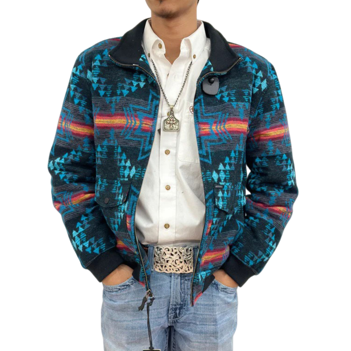 Aztec Western Cowboy Jacket