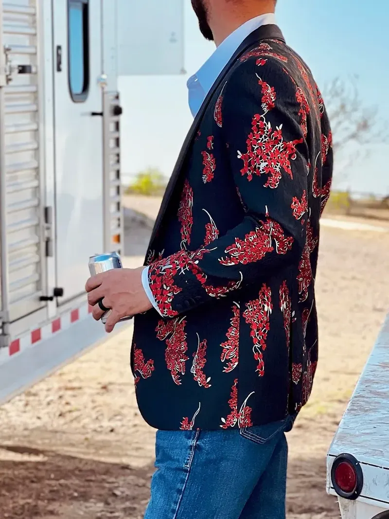 Men's Cherry Blossom Sport Coat