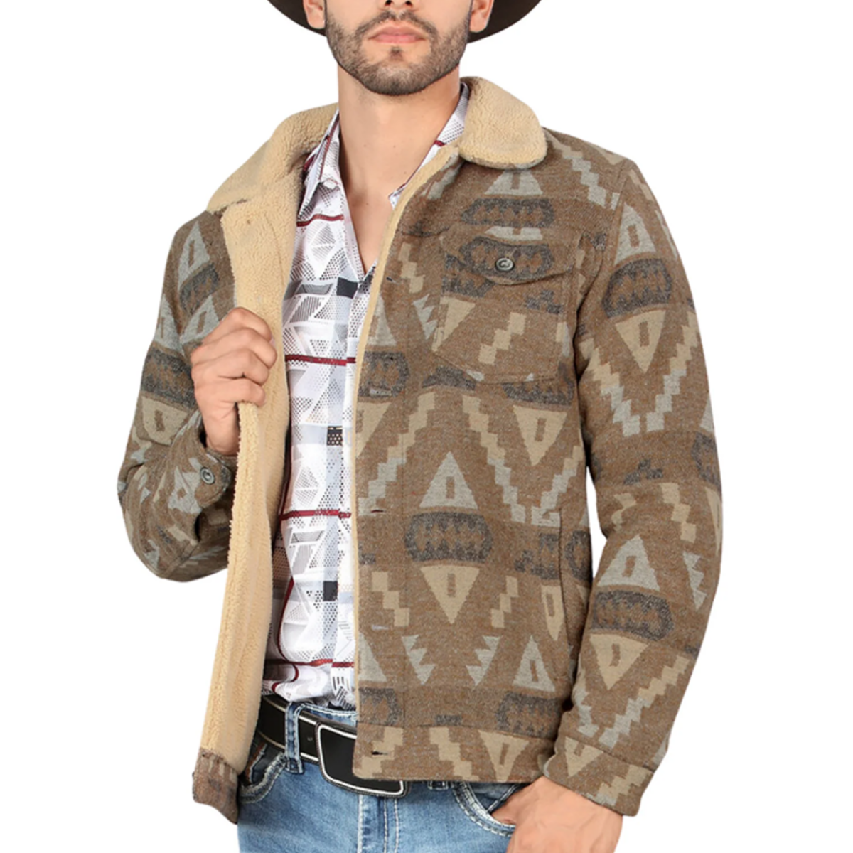 Men's Casual Warm Fleece Jacket