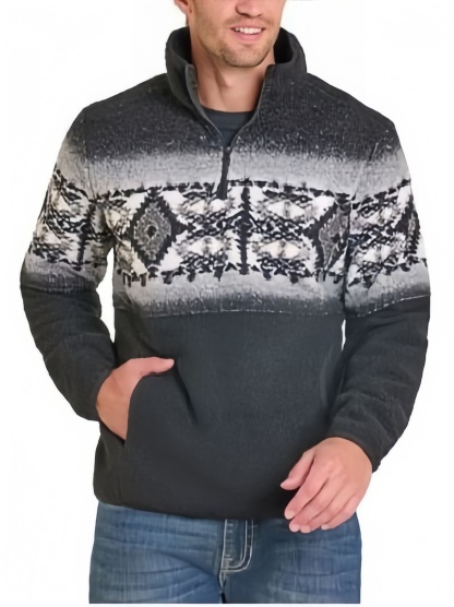 Aztec Western Cowboy Pullover