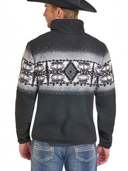 Aztec Western Cowboy Pullover